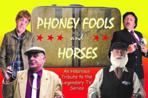 Photo of four actors playing roles in Phoney Fools and Horses