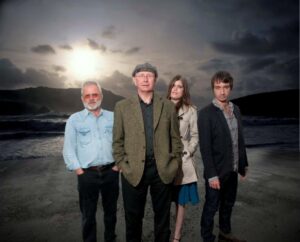 Photo of four musicians in Tom McConville Band
